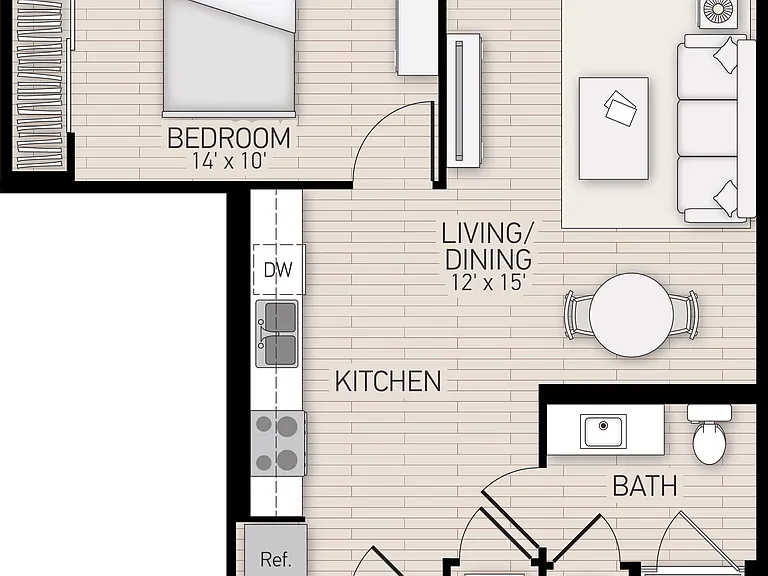 Bordeaux Apartment Homes — Photo 26