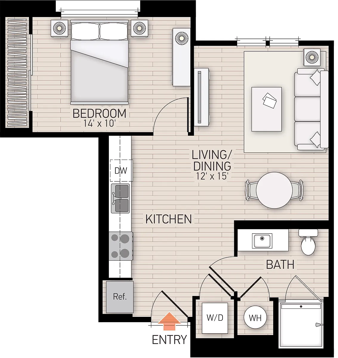 Floor plan Plan 102