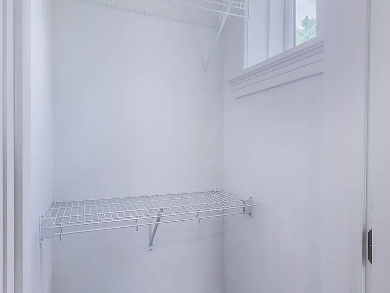 Spare bedroom closet