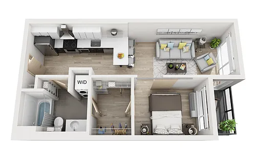 Floor plan K