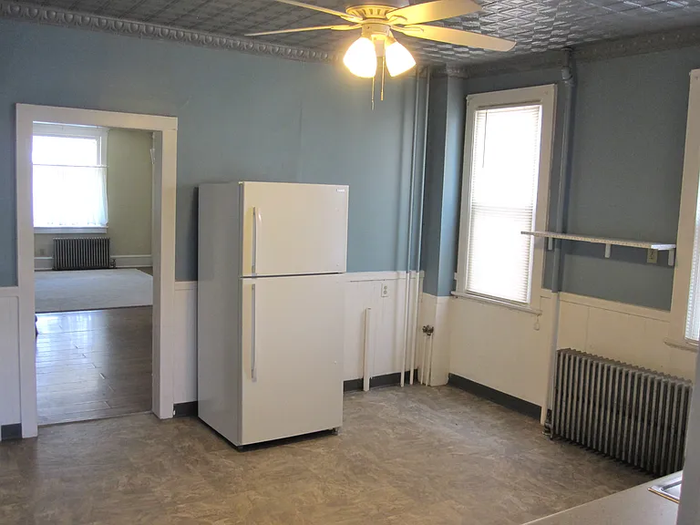 Eat-in kitchen.