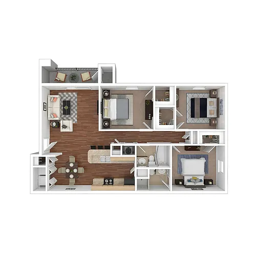 Floor plan C2-P1