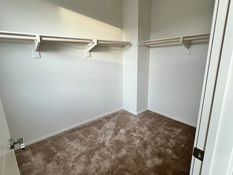 Master bedroom walk-in closet
