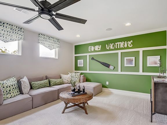 Loft for additional entertaining