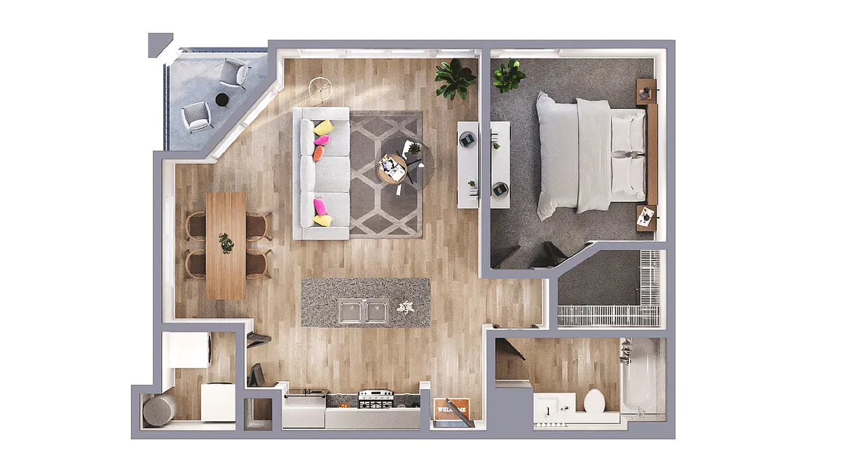 Floor plan A1