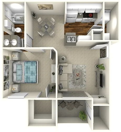 Floor plan Guadalupe