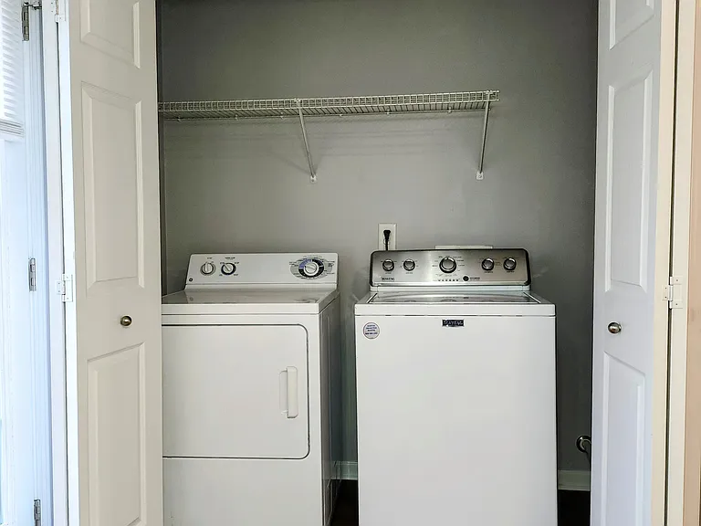 Washer and dryer