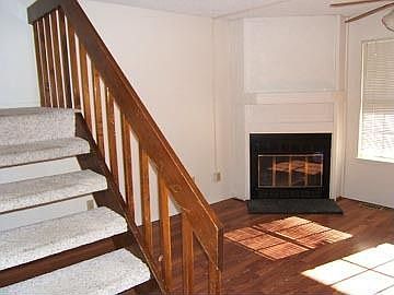 Living area w/fireplace