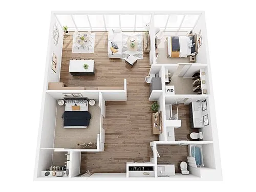 Floor plan 2B-5