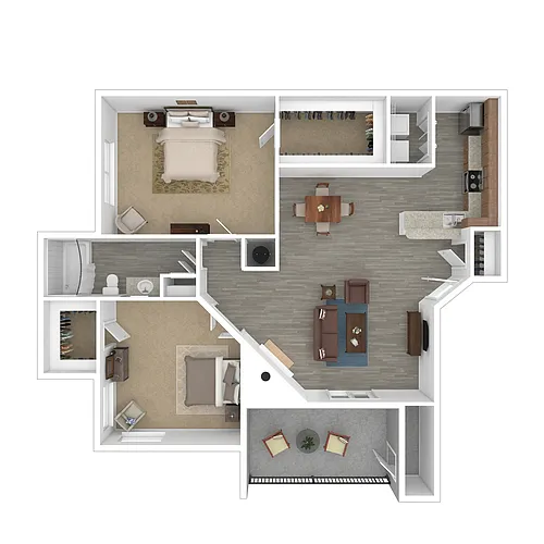 Floor plan Van Gough