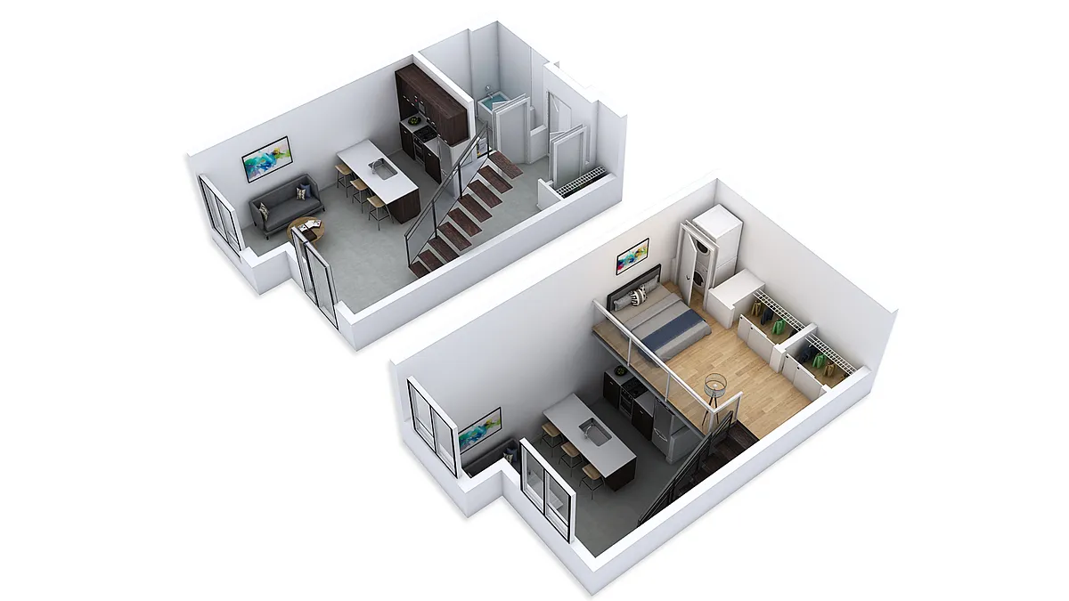 Floor plan 1TH