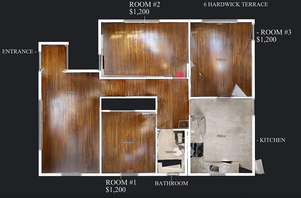 4 bed, 1250 sqft, $1,200 — Photo 1