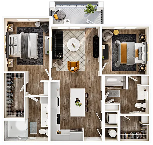 Floor plan B1