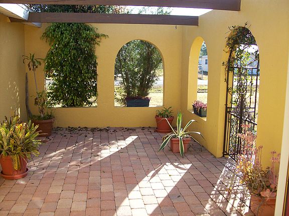 court yard entry