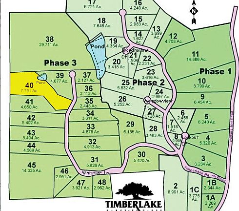 Timberlake Ranch Phase 3 Pla