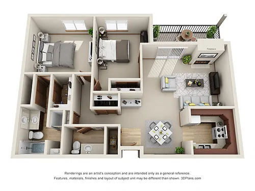 Floor plan Hawthorne