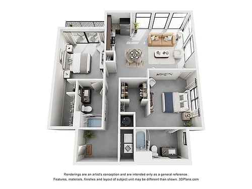 Floor plan The Albert