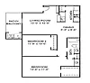 Floor plan 2 X 1