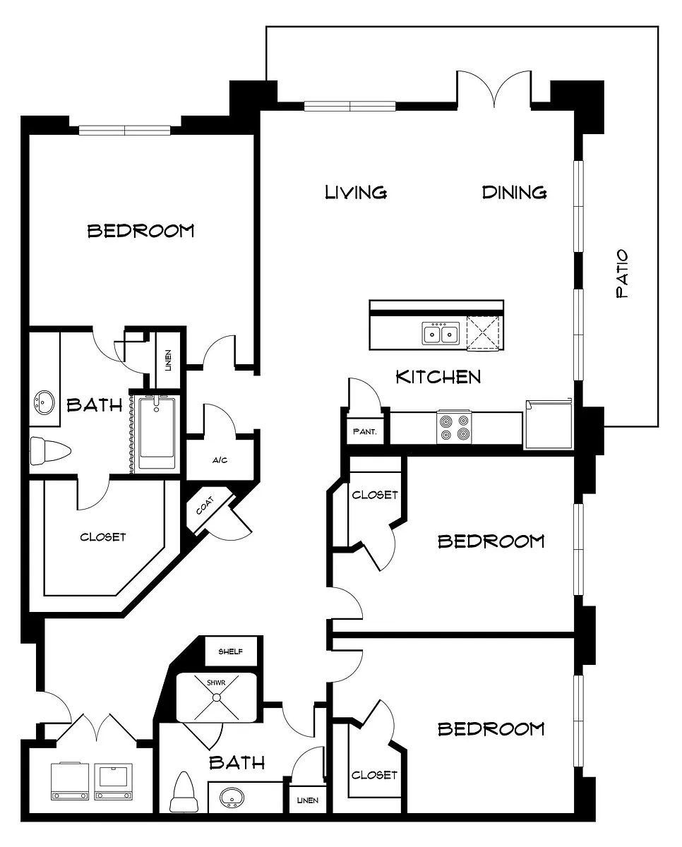 Floor plan C1