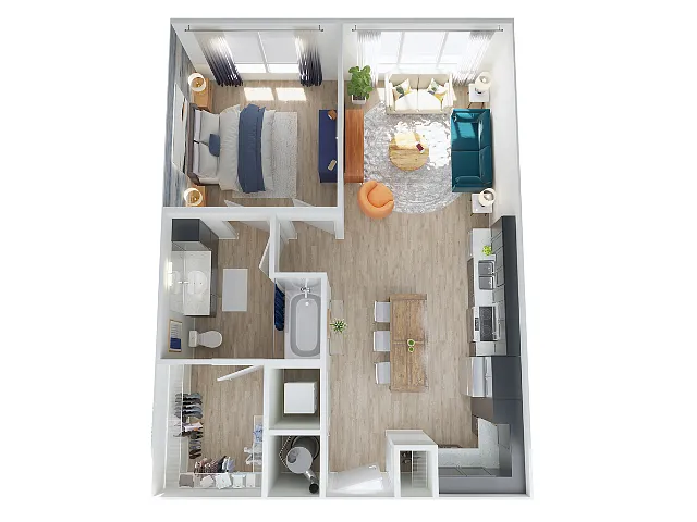 Floor plan A1A