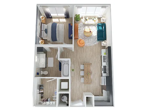 Floor plan A1A