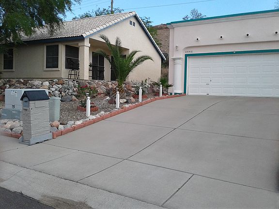 Garage View and Driveway