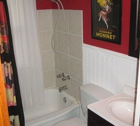 Completely renovated bathroom