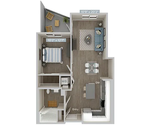 Floor plan A2U-717
