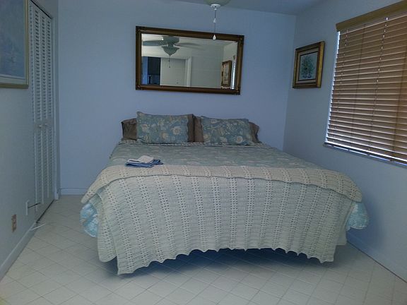 Your bedroom, king size bed