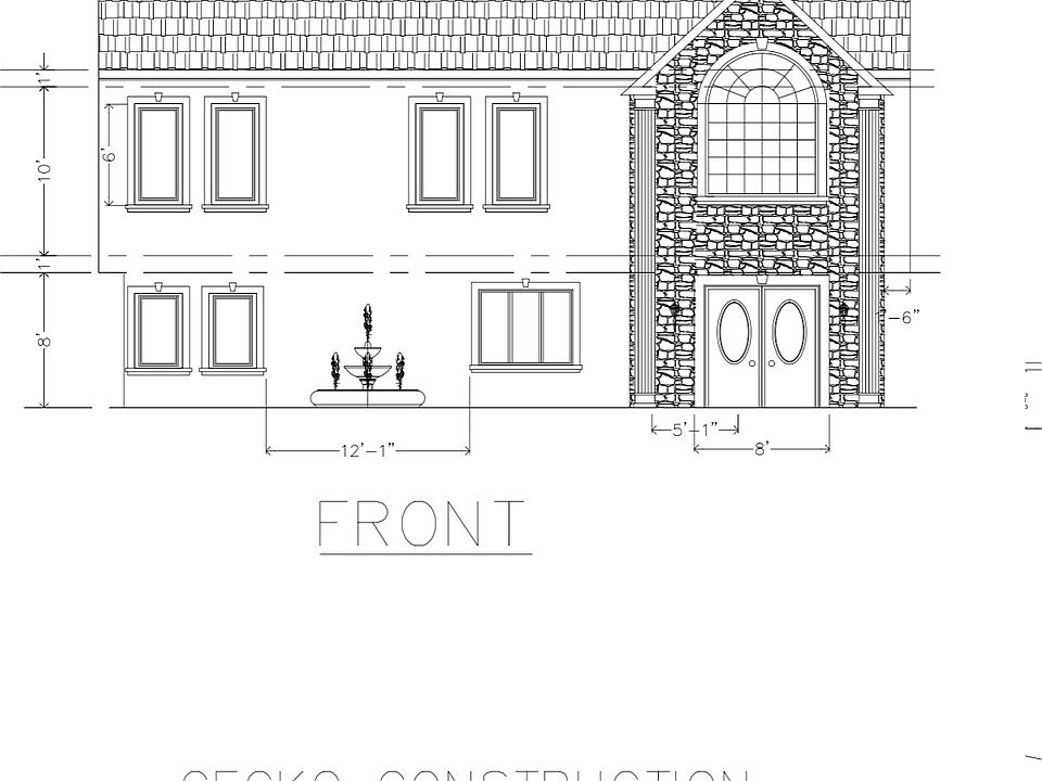 Proposed Front of Home