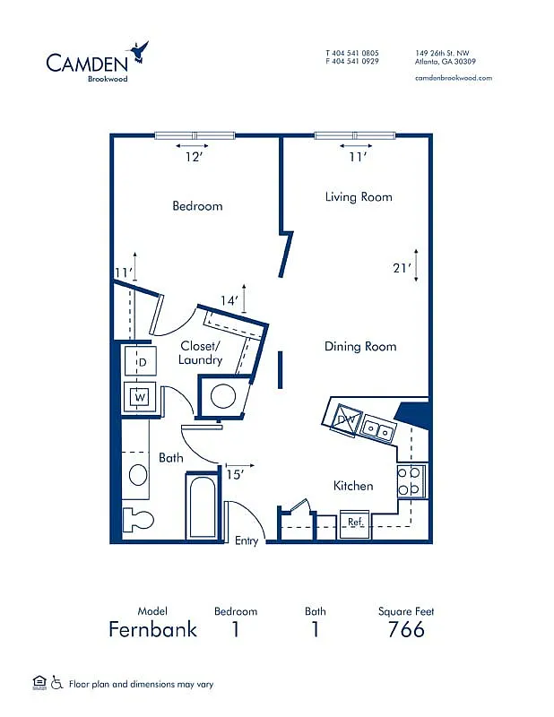 Floor plan Fernbank