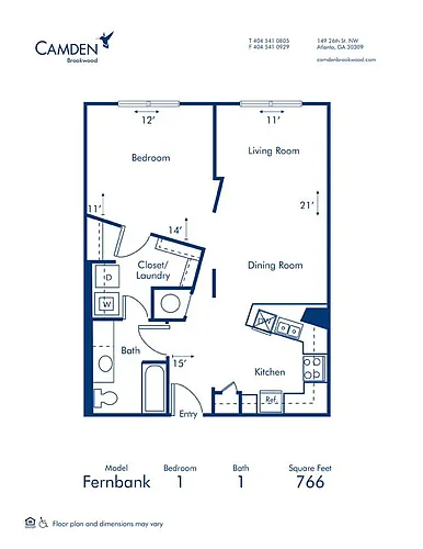 Floor plan Fernbank