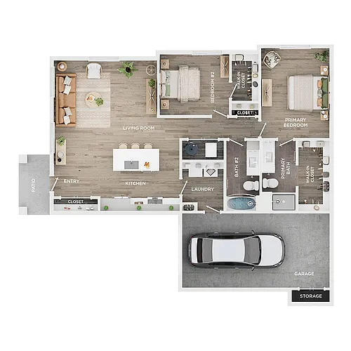 Floor plan C2 - Private Entry Ground Floor