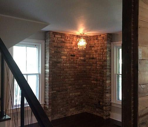 Smaller room across from but open to the living room