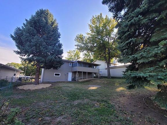 house from back of yard