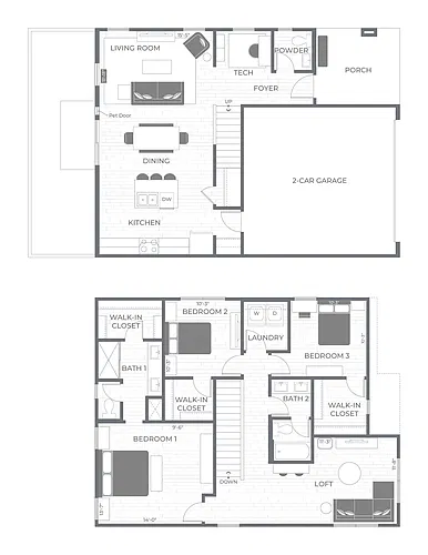 Floor plan Willow