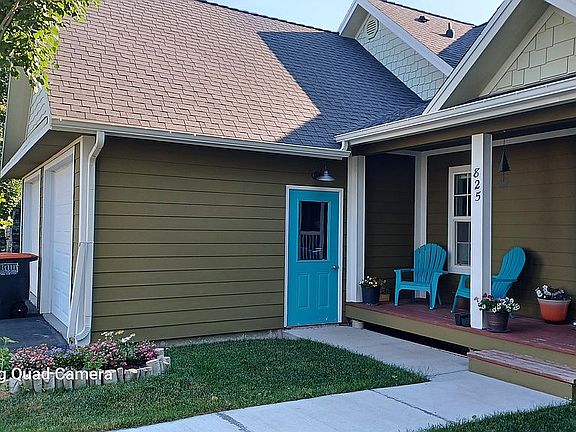 Man door into garage.