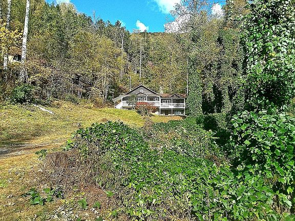 View 1/2 way up driveway