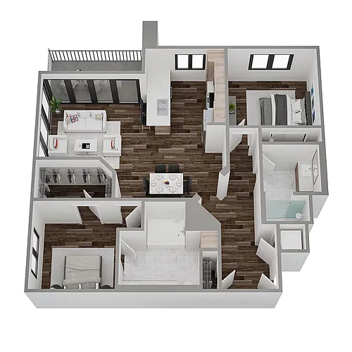 Floor plan R