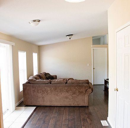 Family room from kitchen
