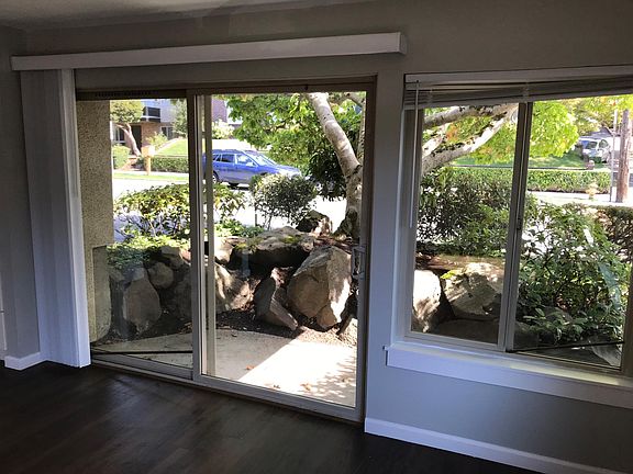 Living area and patio