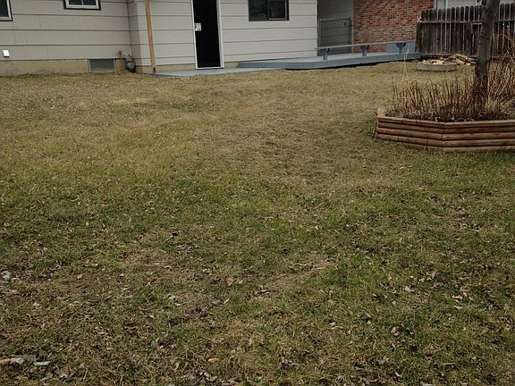 Back yard fully fenced