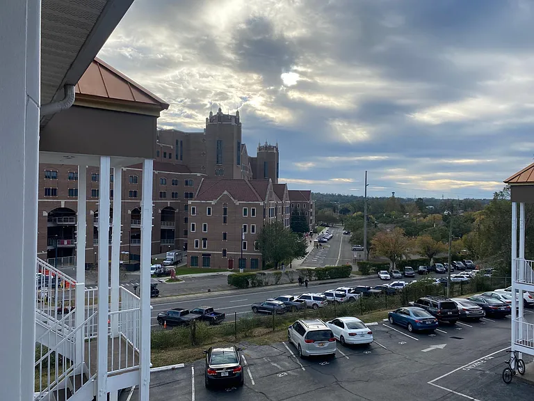 View from balcony