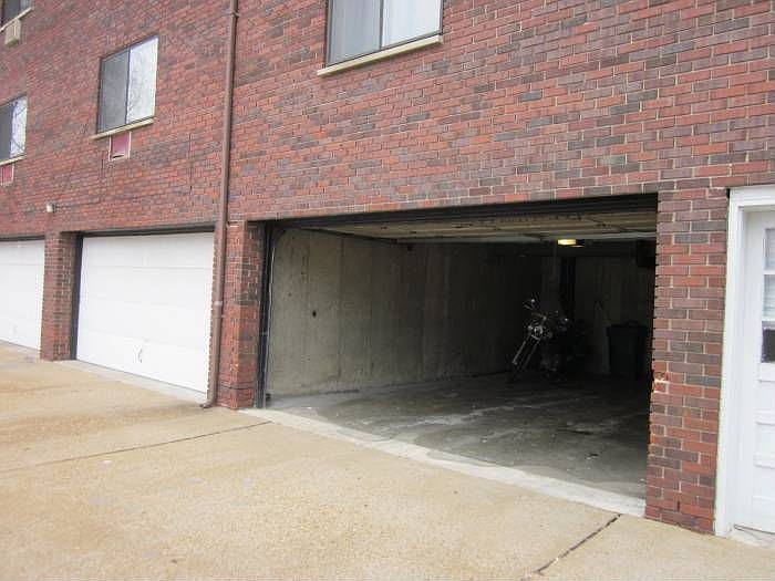Exterior garage view