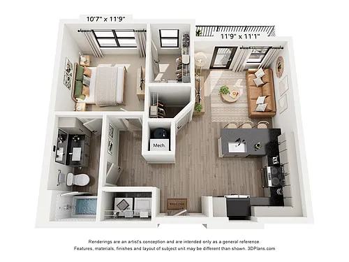 Floor plan A4A