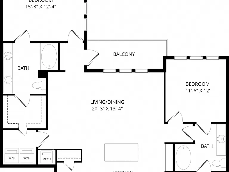 The Crosby at the Brickyard Apartment Homes — Photo 28