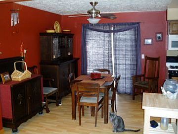 DR- flooring covers all of LR and DR, can repaint if buyer desires