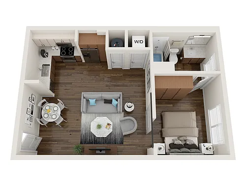 Floor plan A2 - Studio