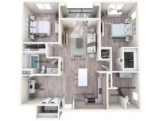 Floor plan B2