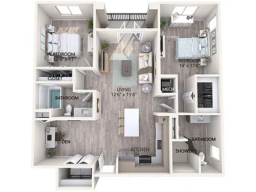 Floor plan B2